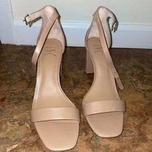 Women's Lexini Two-Piece Sandals, Nude